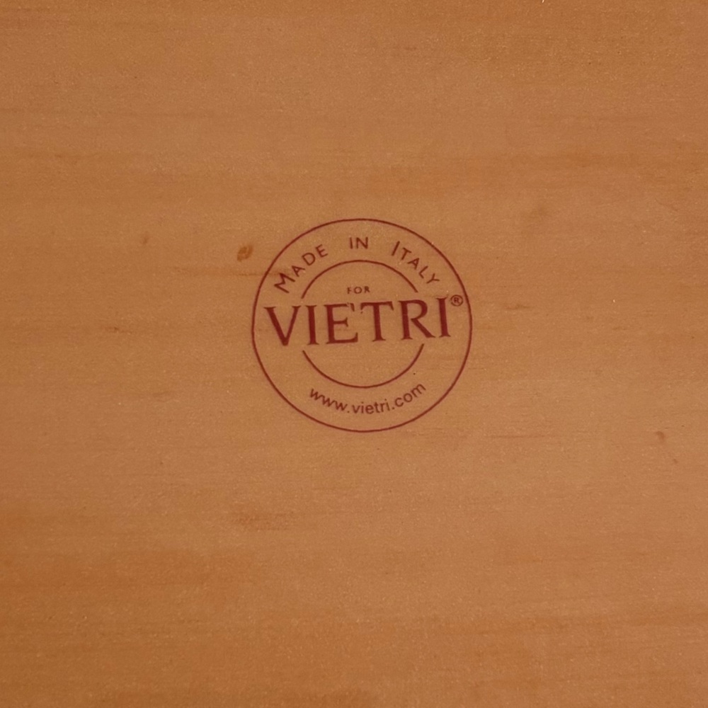 Vietri Ceramic Christmas Santa Tray - Picture 5 of 7